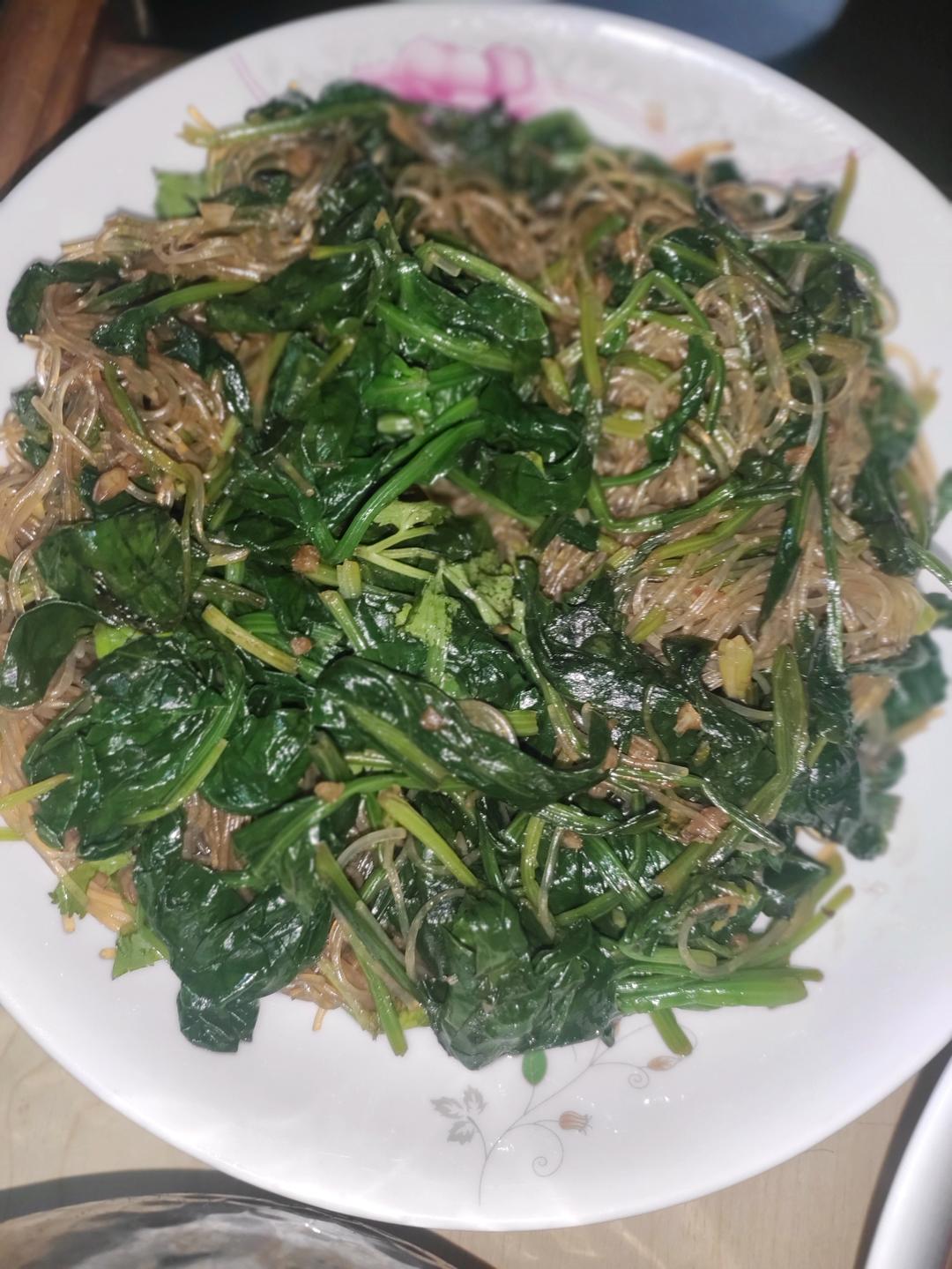 万能凉拌菜料汁（凉拌菠菜粉丝）