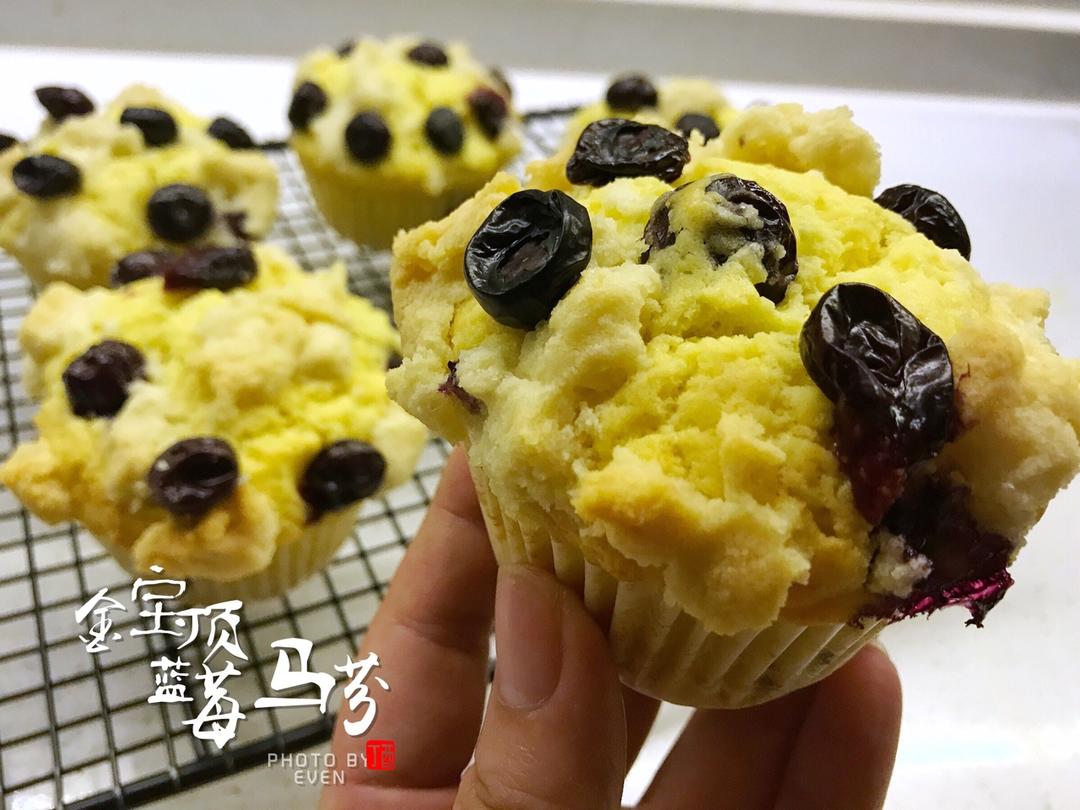 PH大师的金宝顶蓝莓马芬