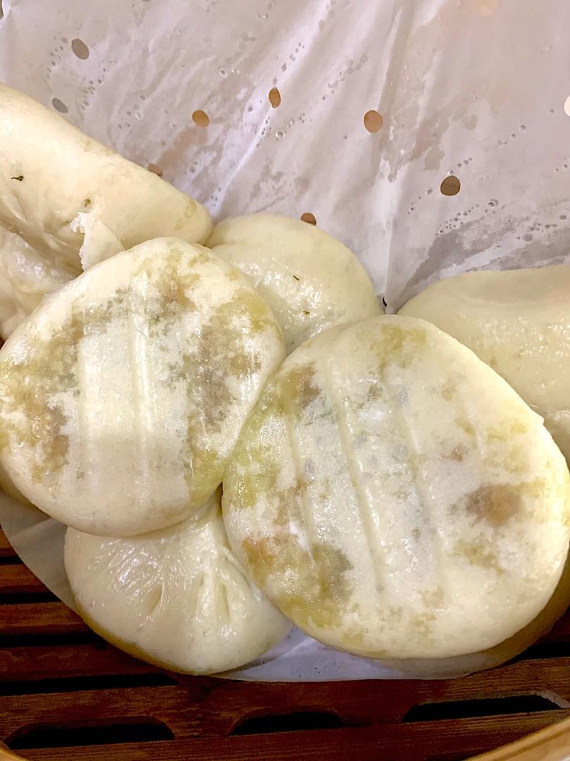 堂妈教你山菜鲜肉大包子