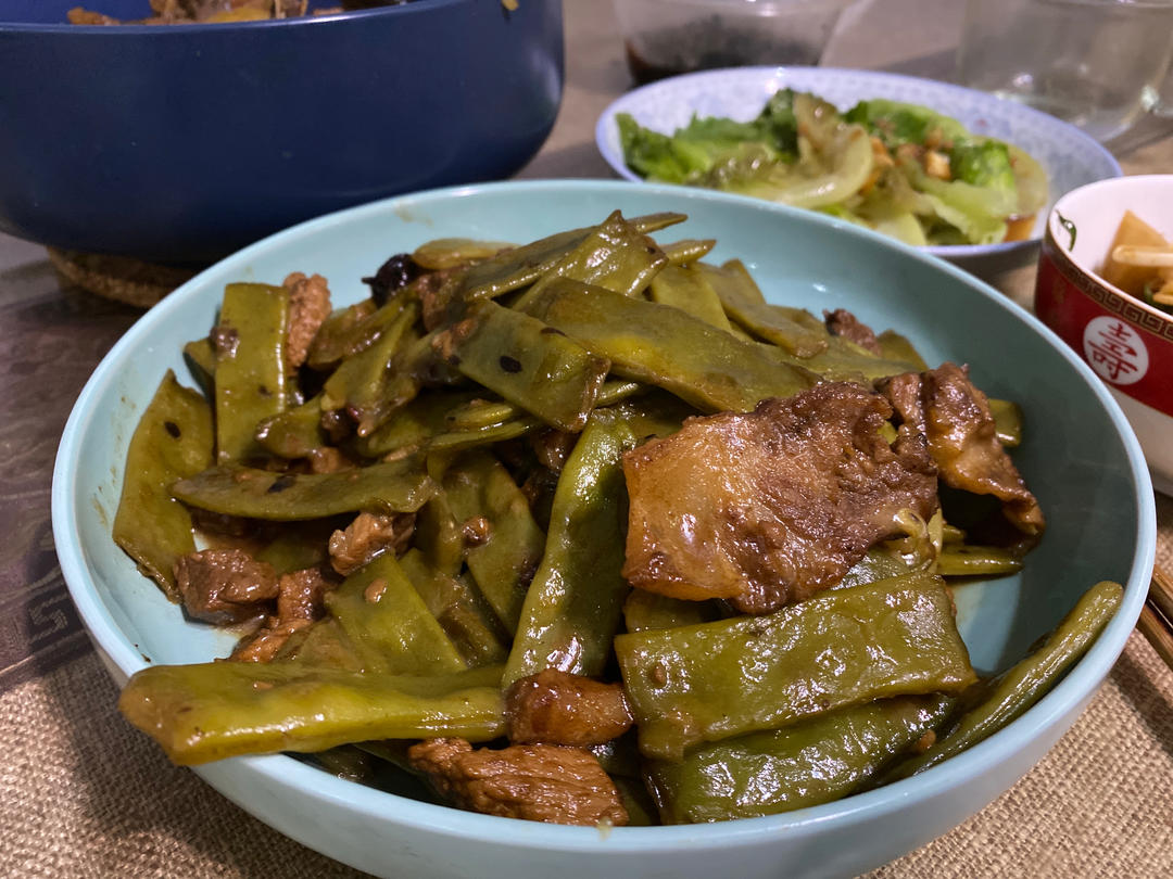 豆角烧肉