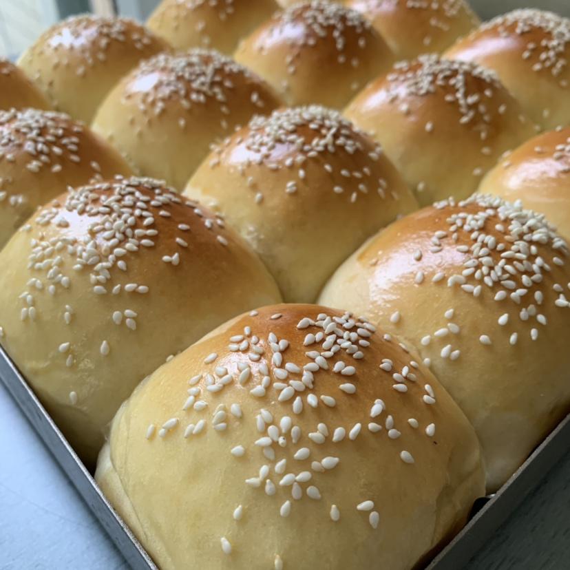 奶黄小餐包-一次发酵超好吃（附快手奶黄馅制作方法）