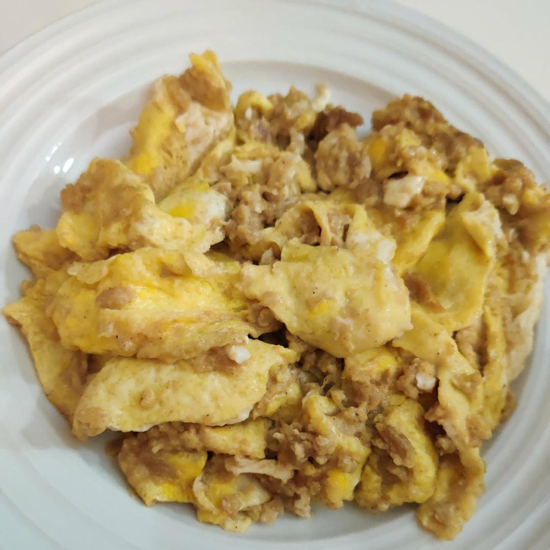 酱汁炒鸡蛋