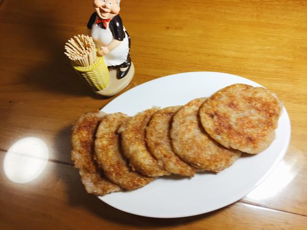 焦香糯米藕饼