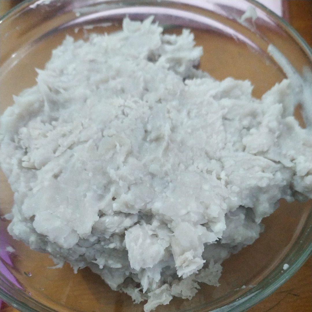 超级简单的手工芋泥馅制作方法！