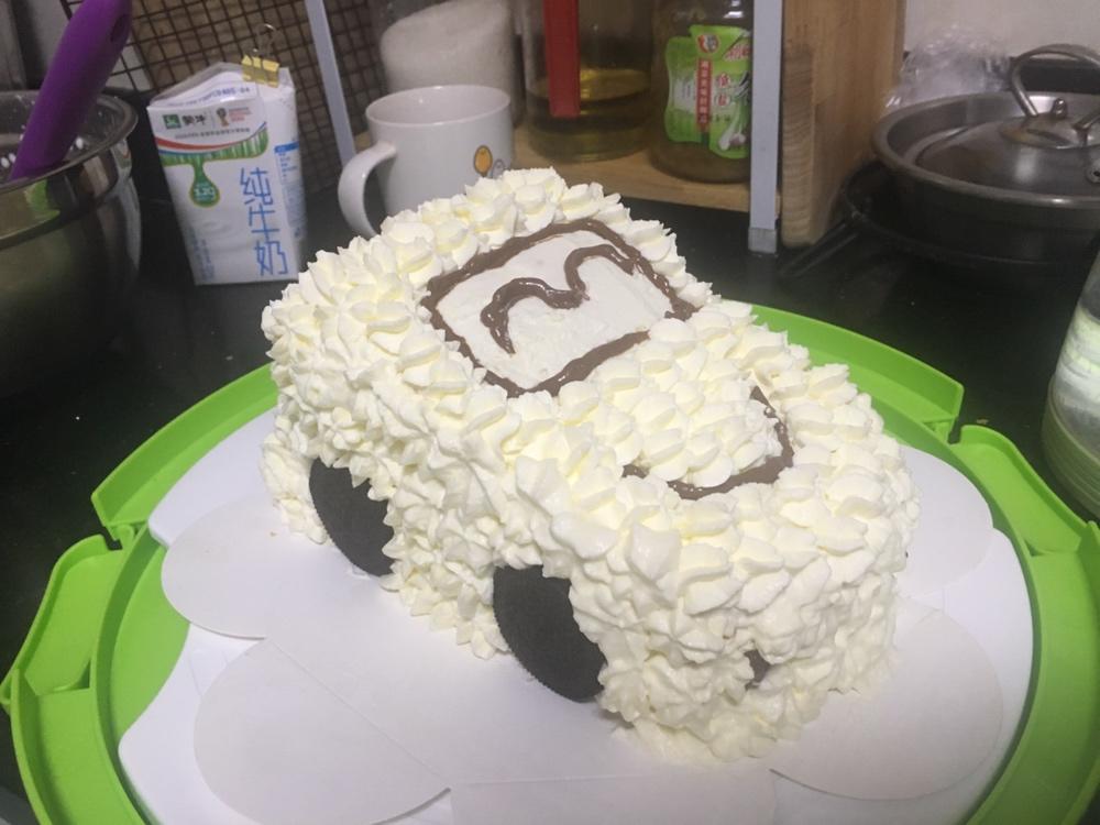 萌萌小汽车蛋糕
