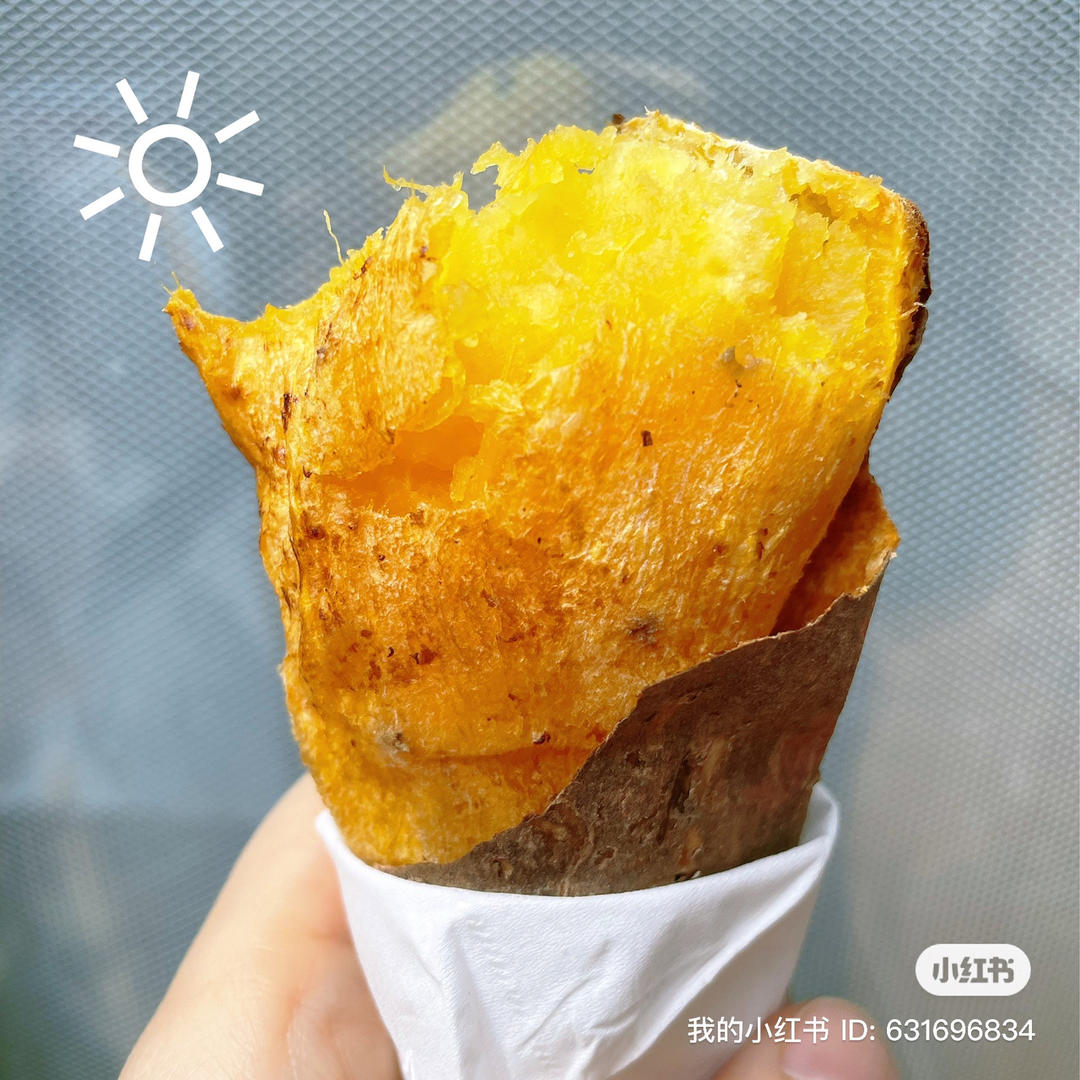 【烤箱版烤红薯】