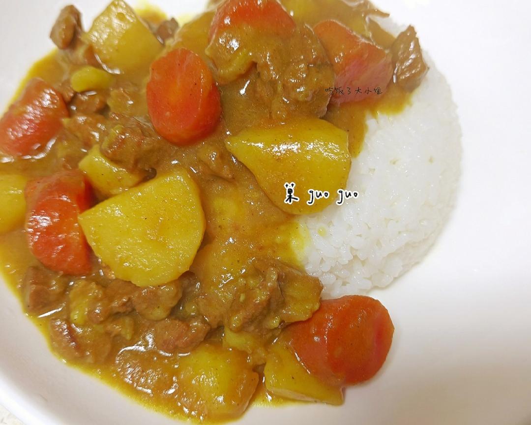 （宝宝超爱的）咖喱牛肉饭的做法