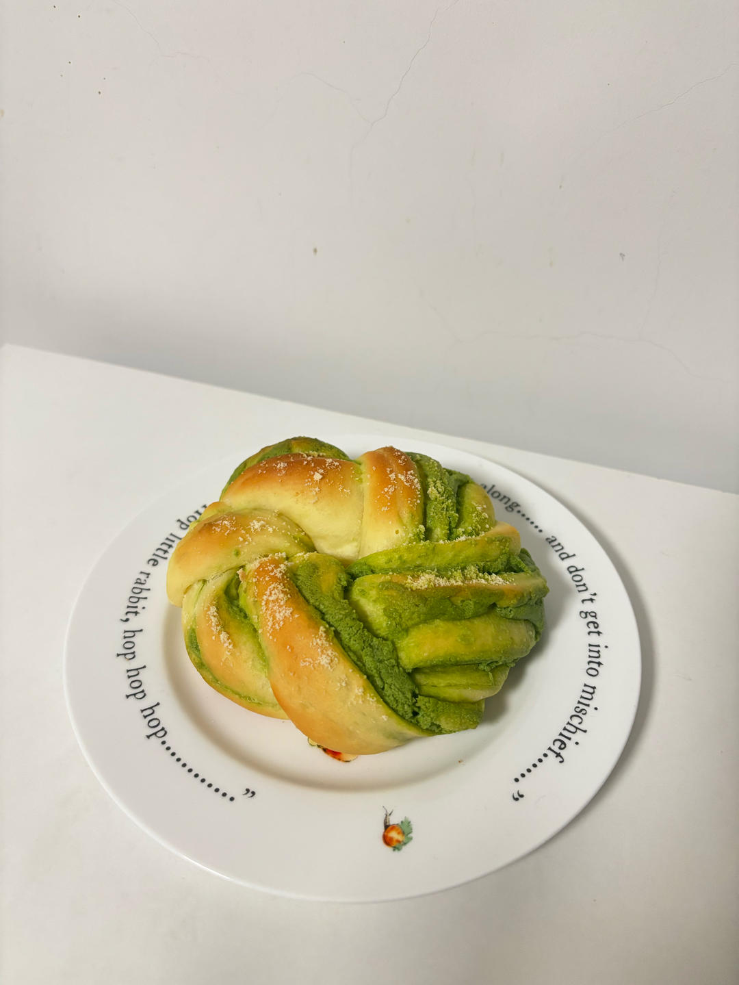 抹茶奶酥皇冠面包-不藏私面包匠人