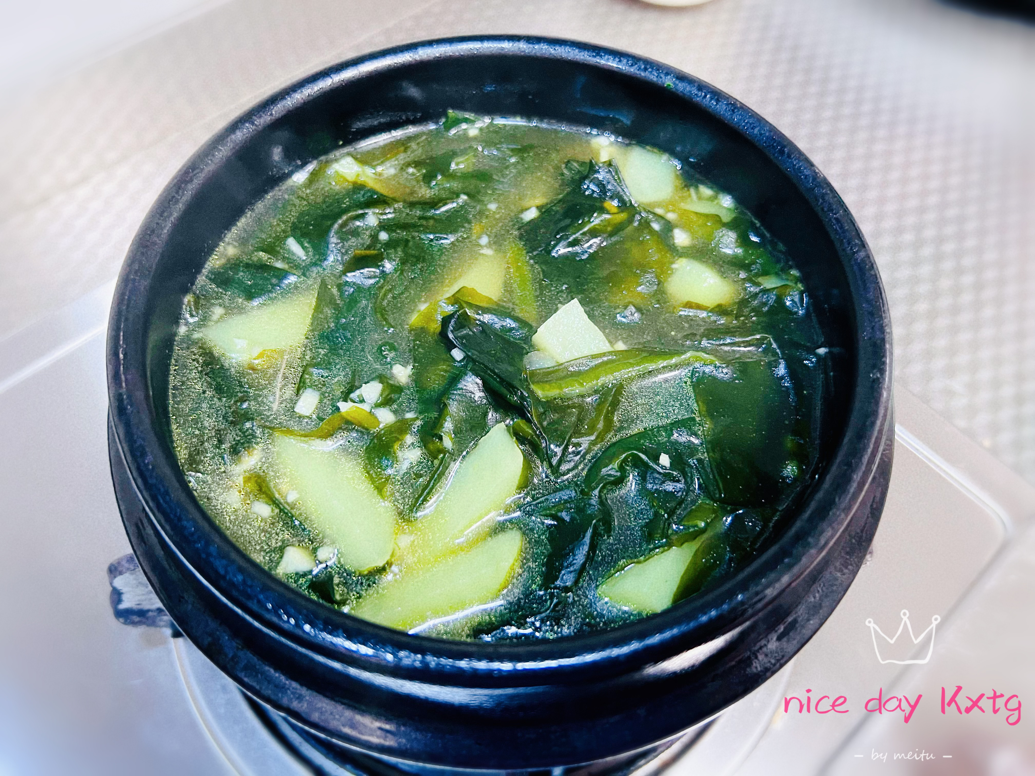 简单又营养【土豆海带汤】朝鲜族家庭日常餐桌汤品之一