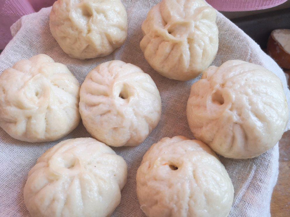 胡萝卜木耳鸡蛋素包子