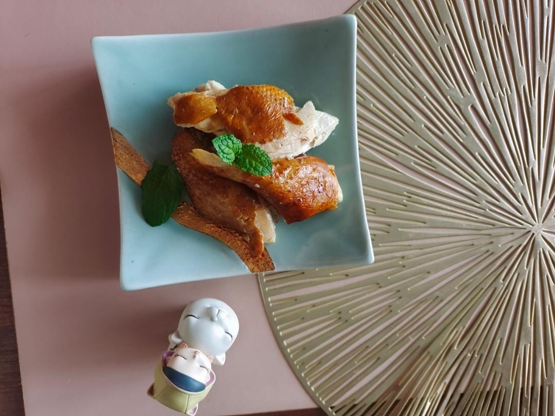 【电饭煲盐焗鸡】