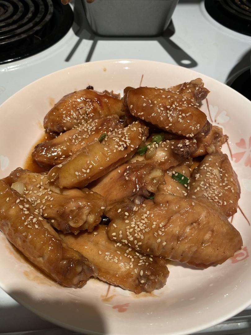 麦秋食光🔆蜜汁鸡翅
