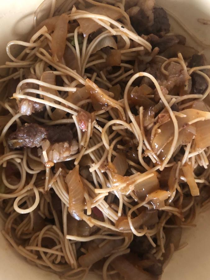 挂面版「河南豆角焖面」