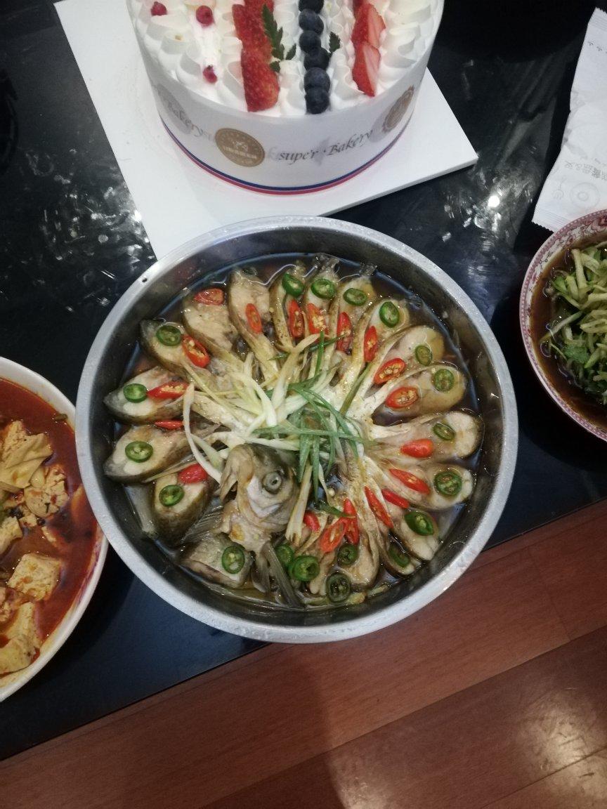 年夜饭的颜值担当<孔雀开屏鱼>