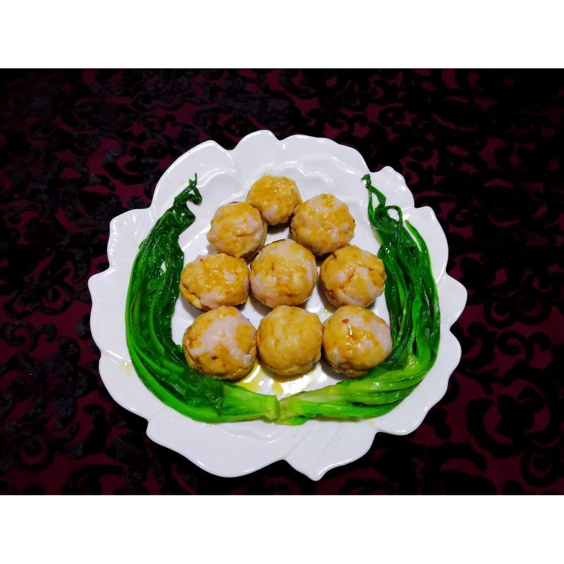 蘑菇酿虾滑♨️鲜、香、嫩口口爆汁