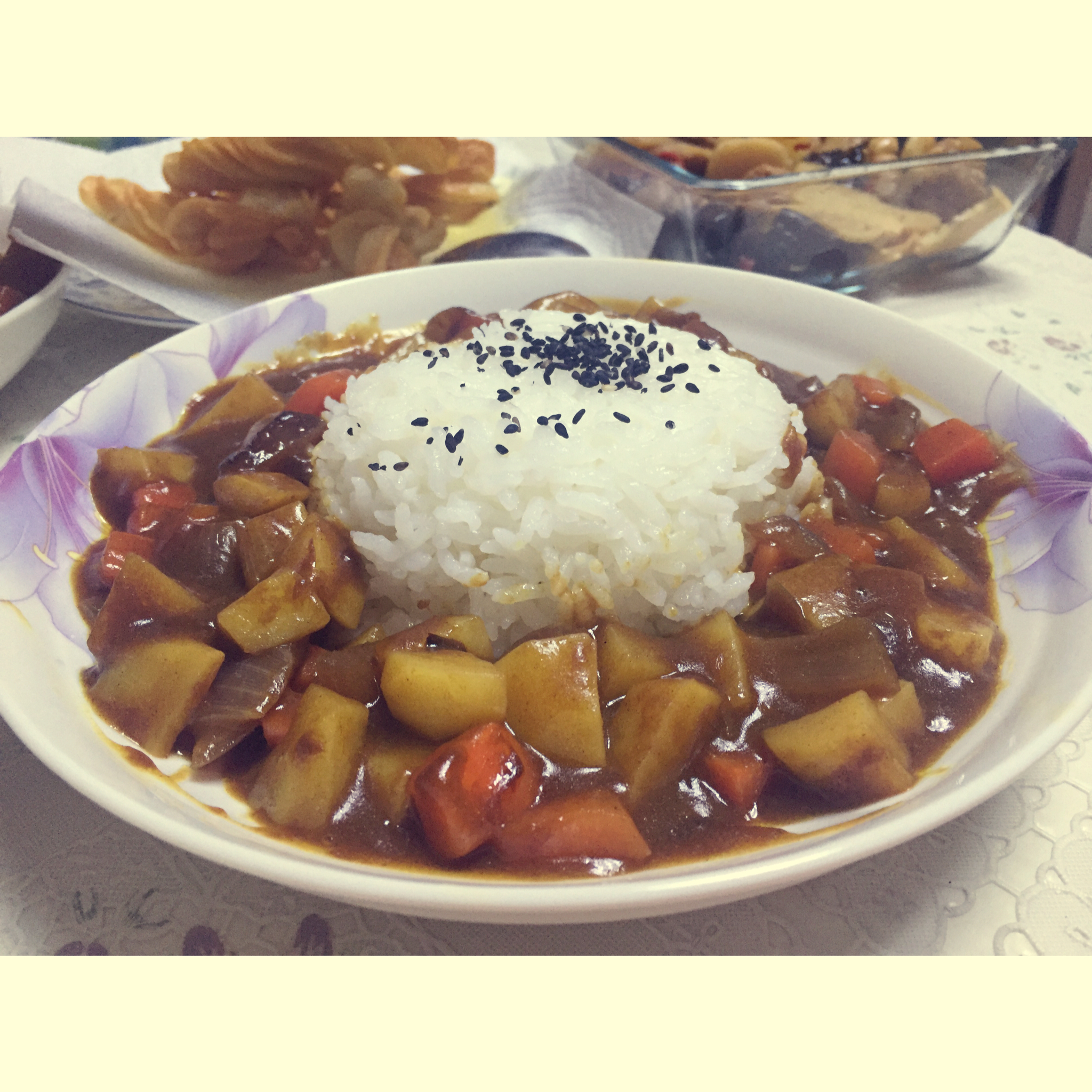 咖喱土豆饭