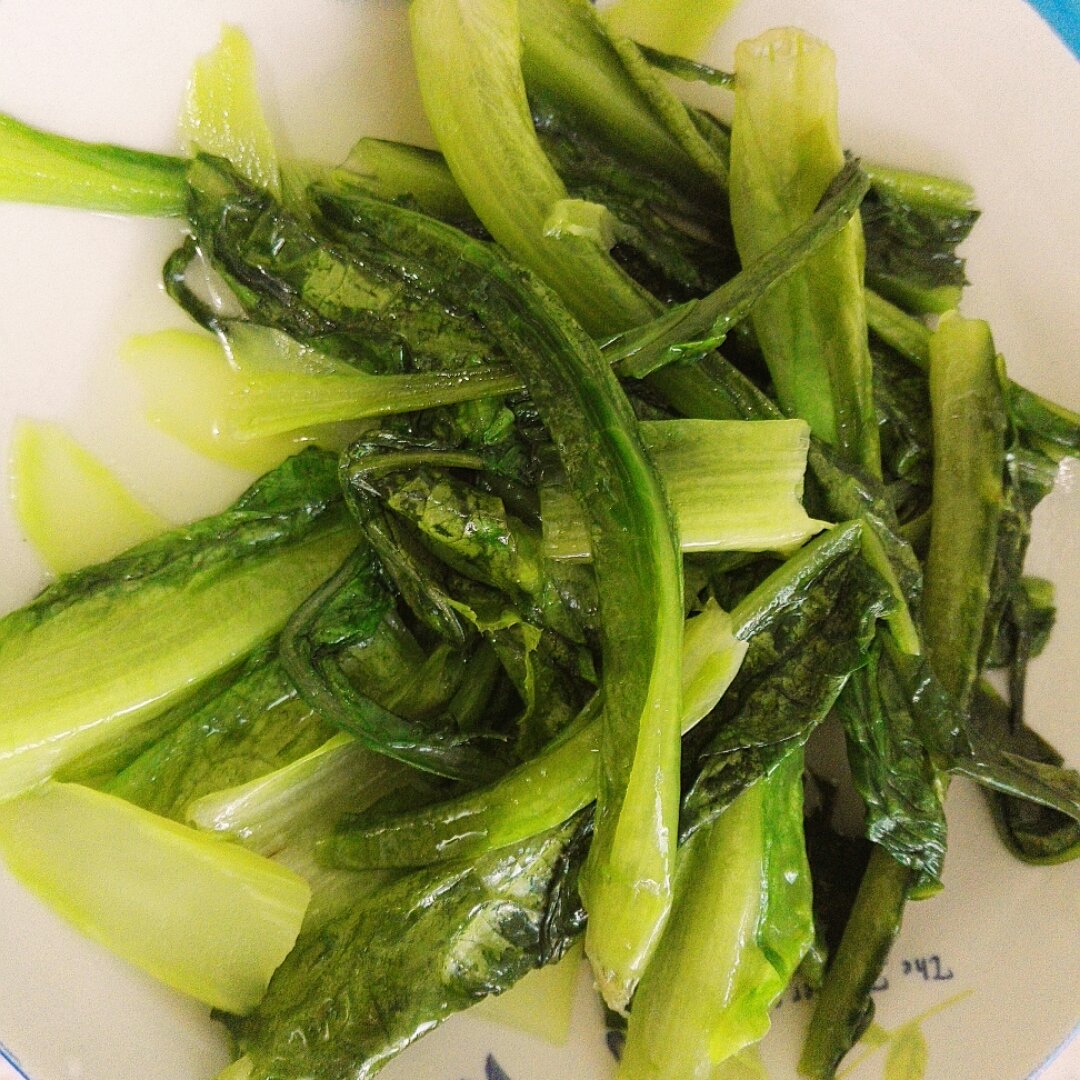 清炒油麦菜