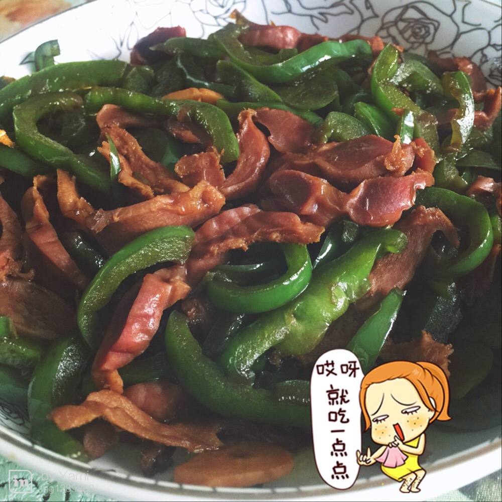 爆炒鸡胗