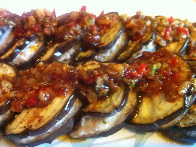 健康无油煎茄夹