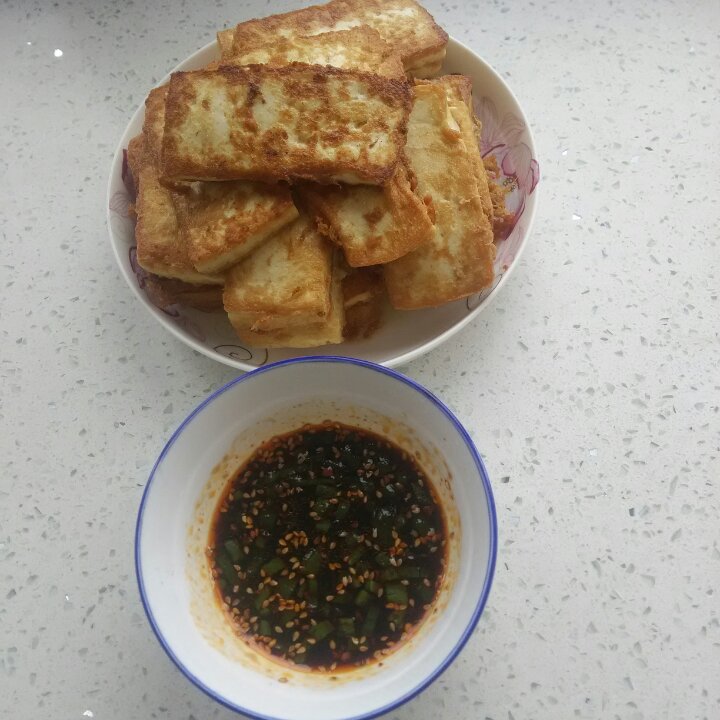 韩式煎豆腐