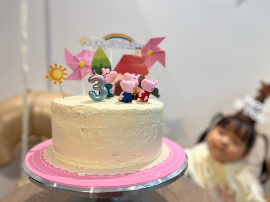 8寸戚风蛋糕（完美不开裂）