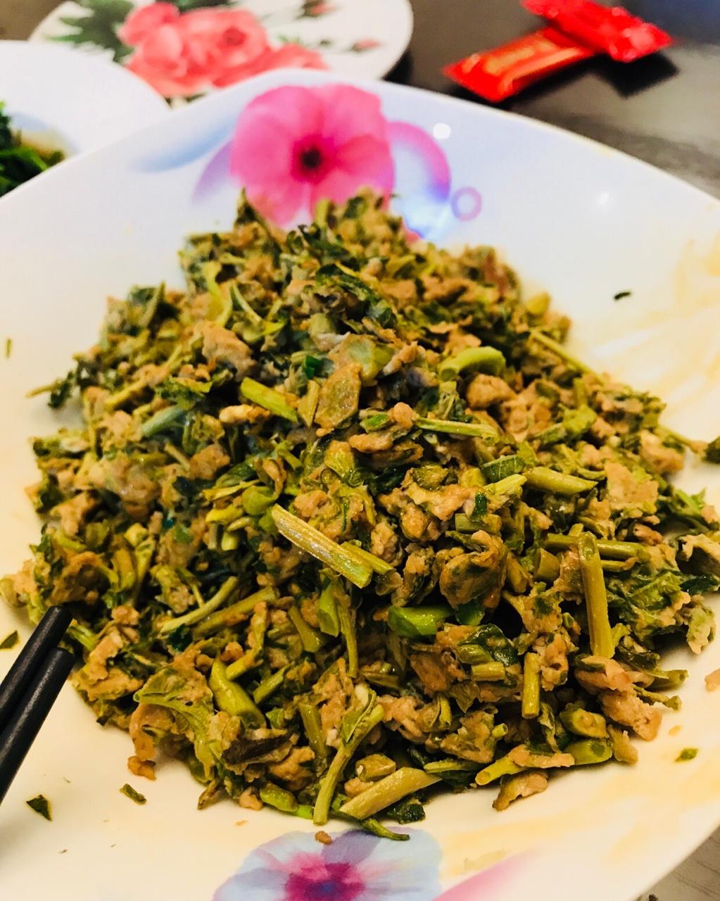 牧大北做的香椿炒鸡蛋