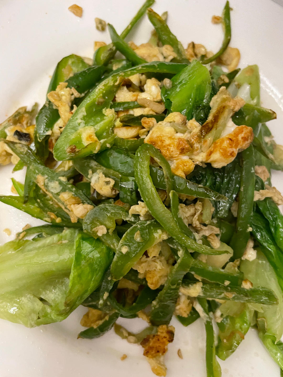 酸豆角炒蛋 下饭菜
