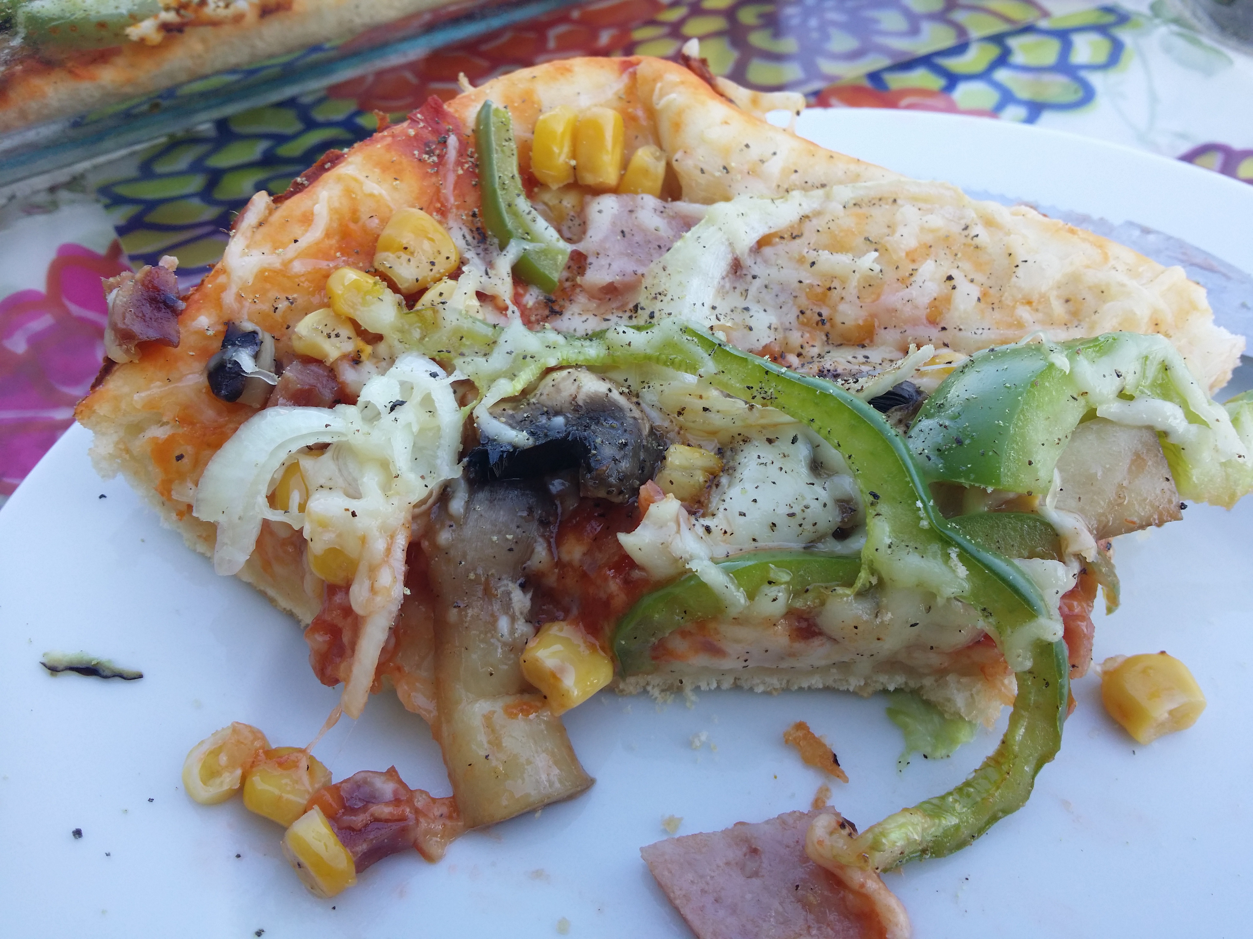 夏威夷pizza（附饼底冷冻法）