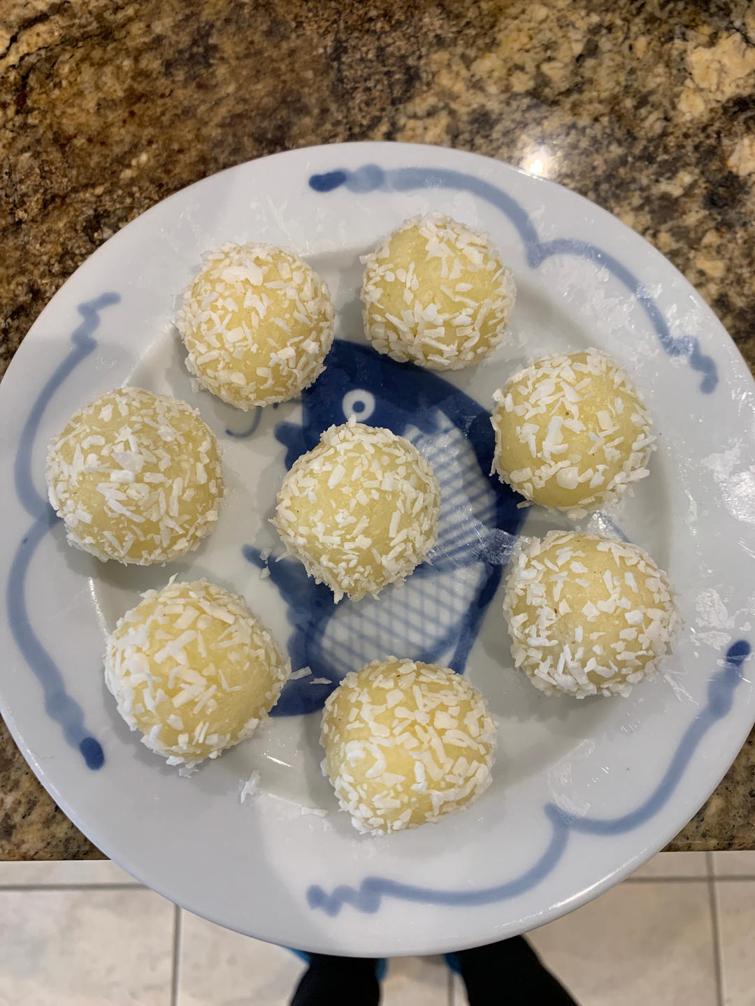 低碳水免烤椰蓉球