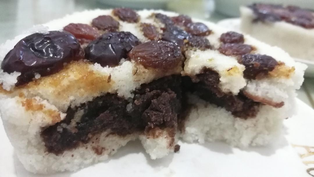 重阳糕？松糕？米糕？快手糯米粉+粘米粉的无名糕点