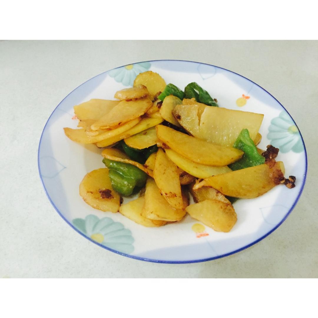 家常炒土豆片