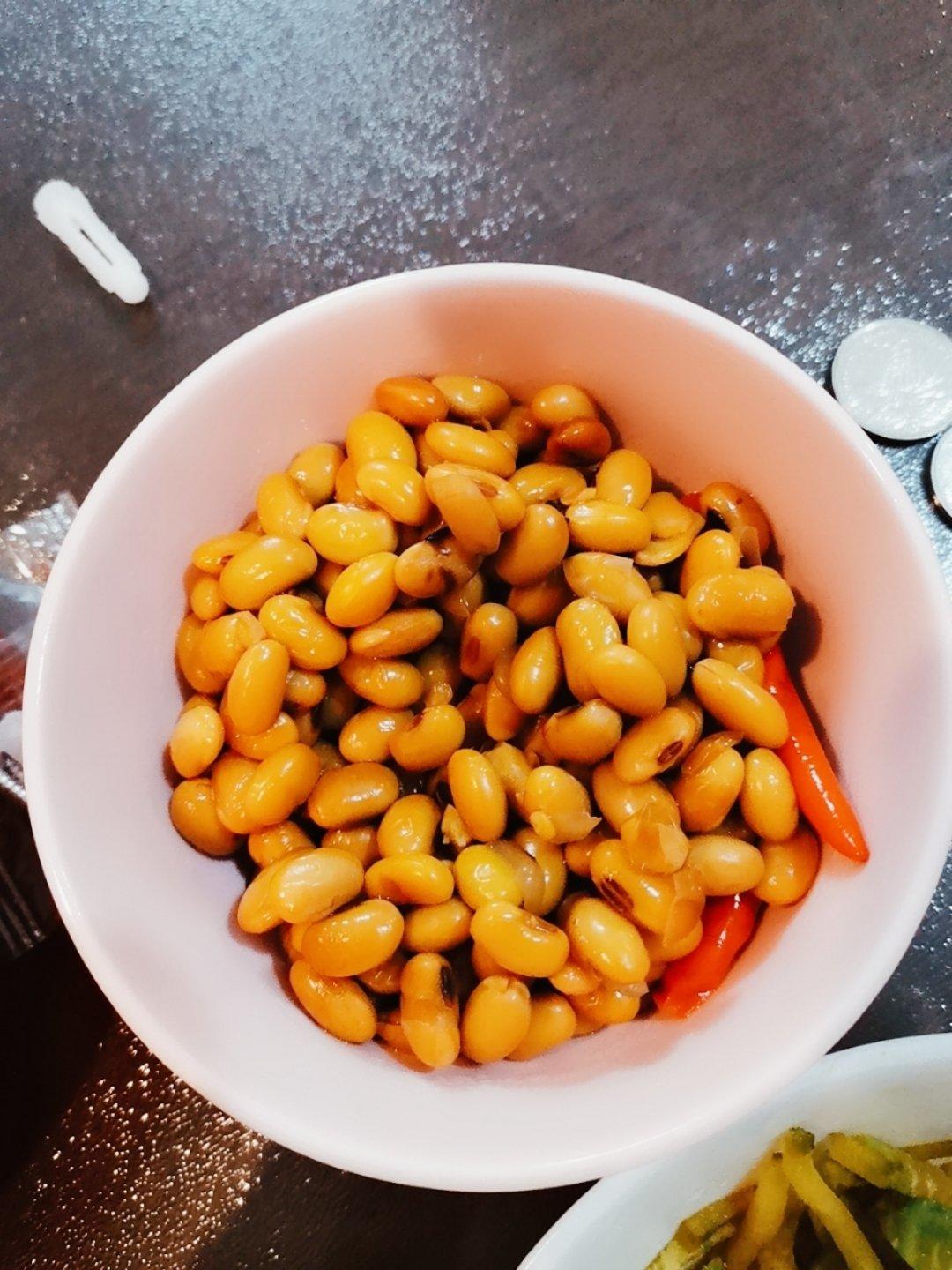 酱黄豆