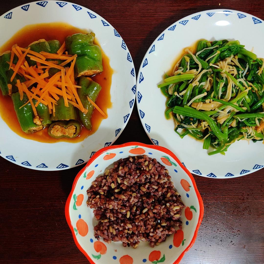 减脂餐｜超好吃的青椒酿肉，谁不爱‼️