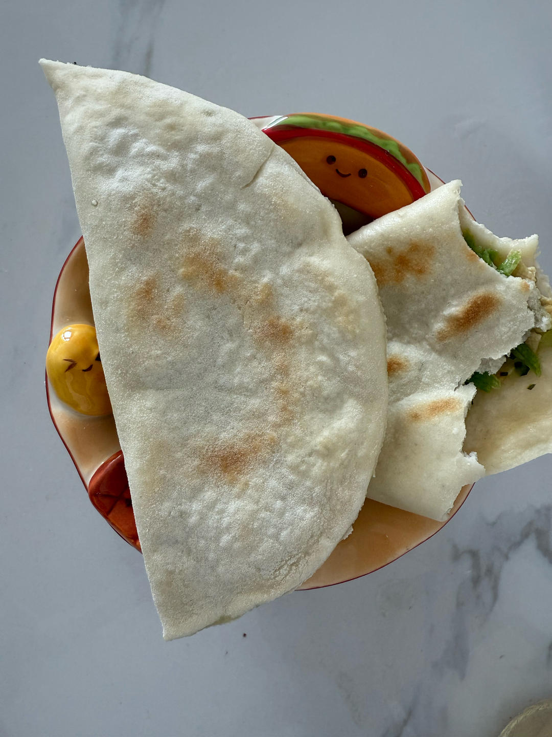 西葫芦塔饼。