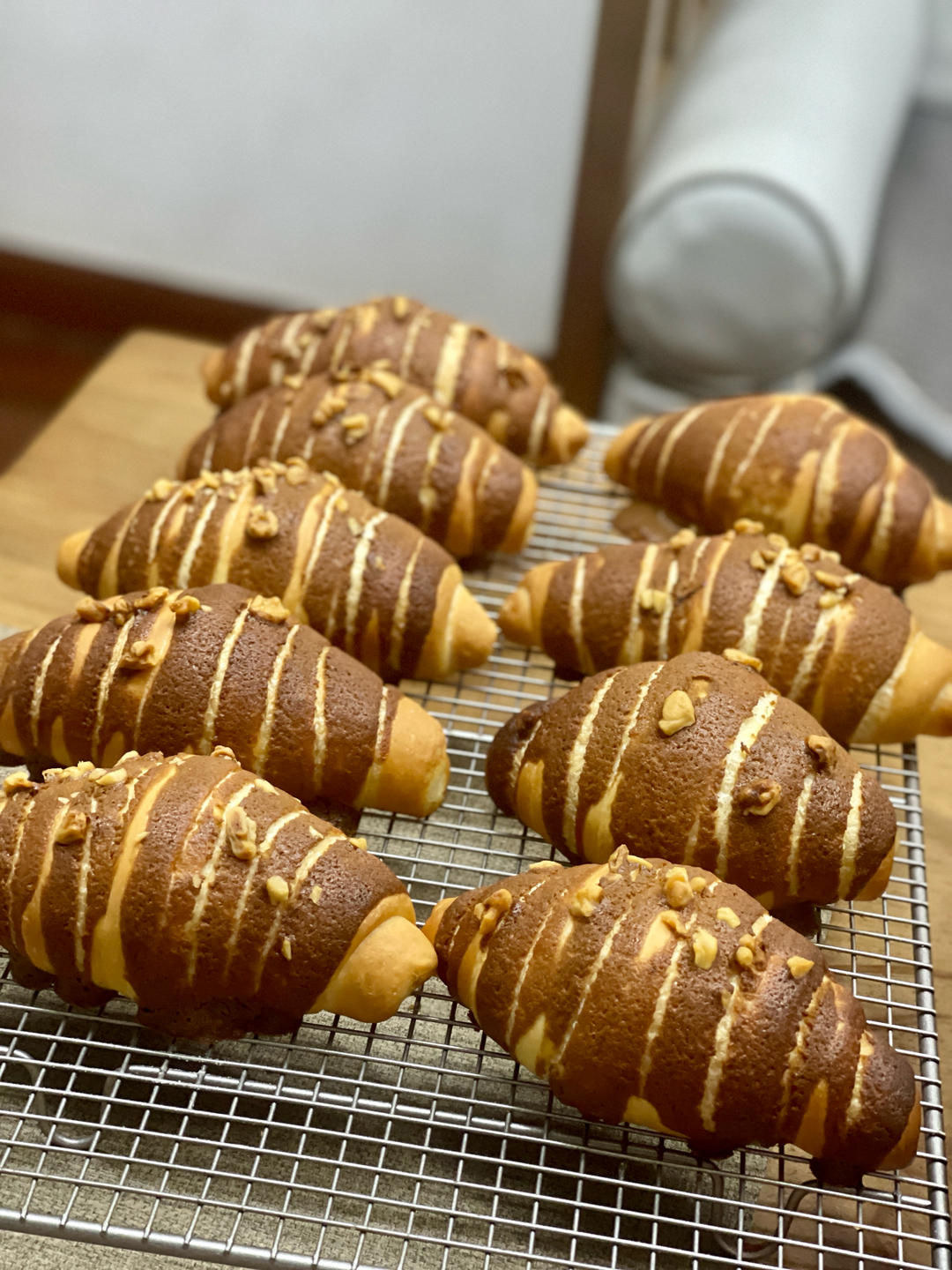 咖啡酥皮盐面包