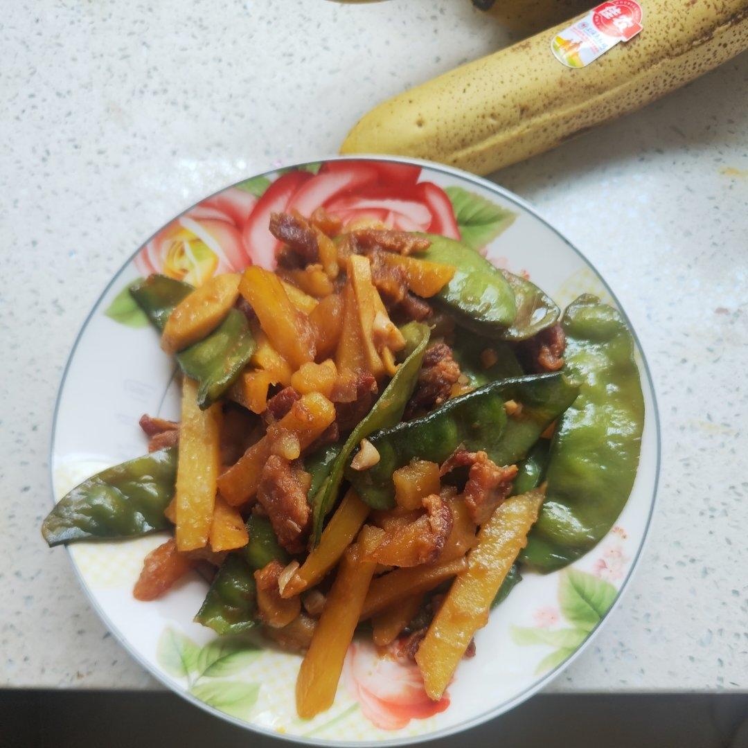土豆炖扁豆