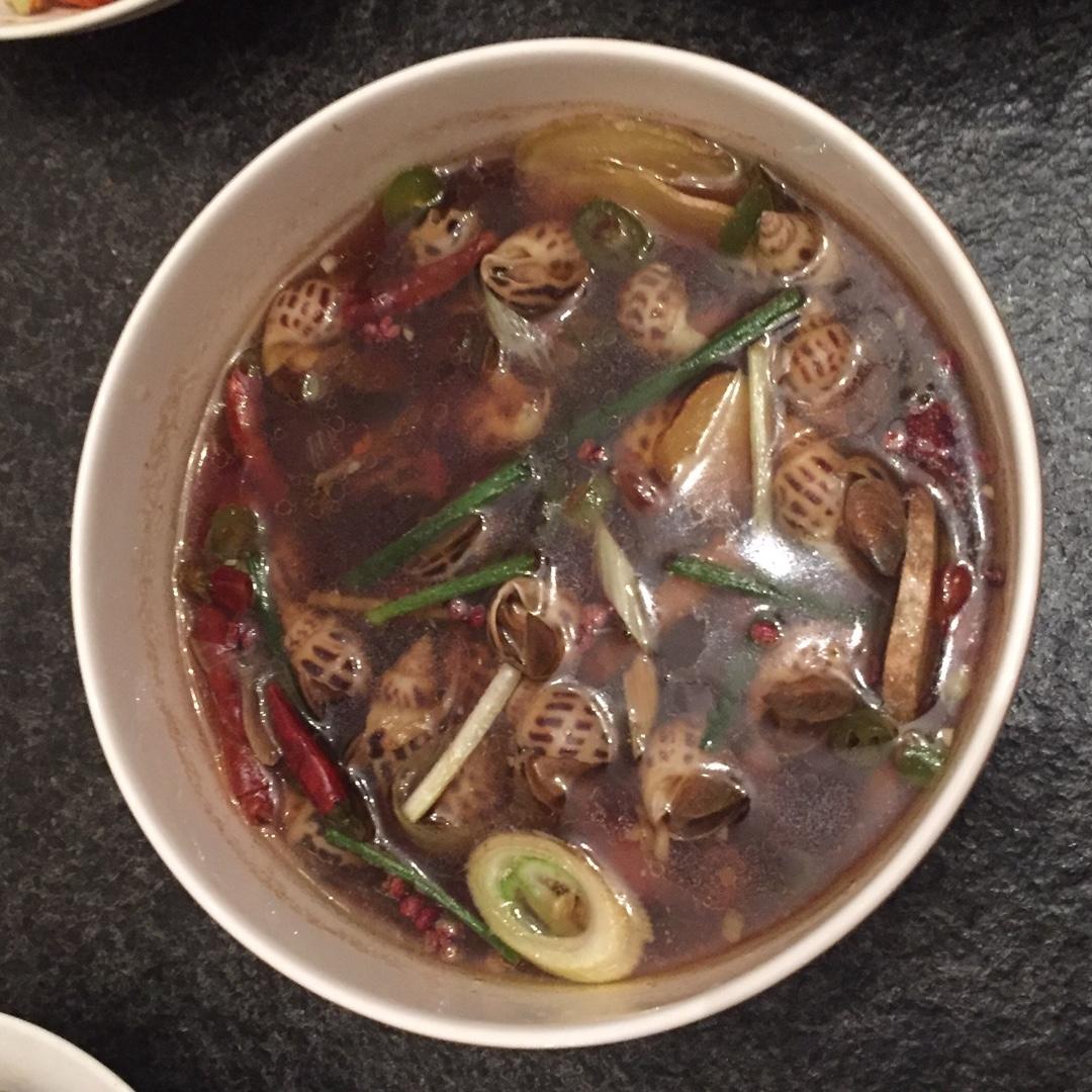 辣酒煮花螺