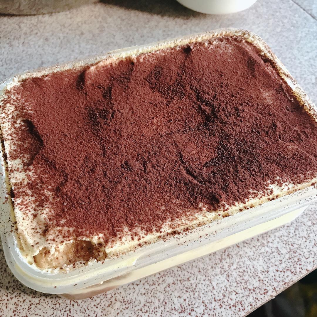 提拉米苏-不添加吉利丁的熟蛋做法才是真的好