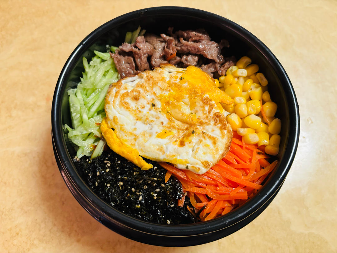 牛肉石锅拌饭：）