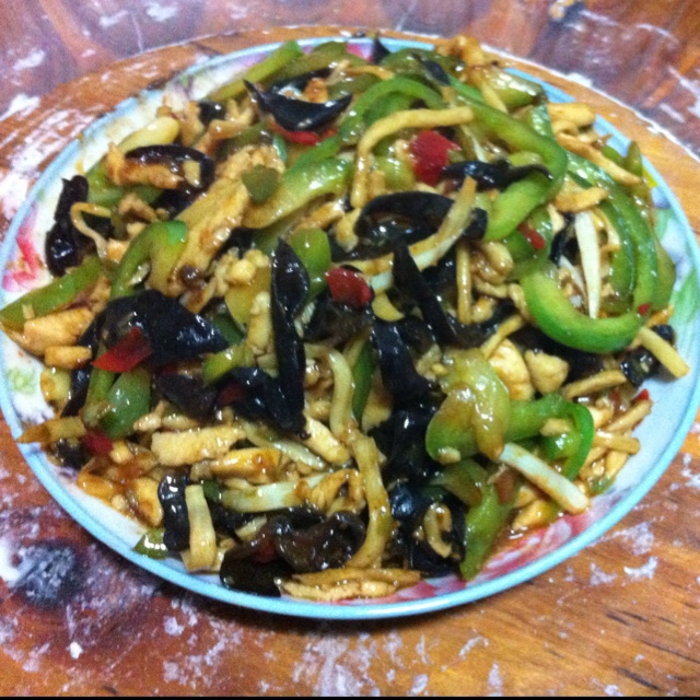 鱼香鸡丝