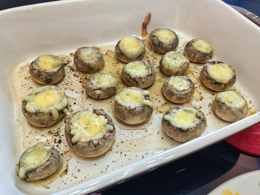 芝士烤口蘑