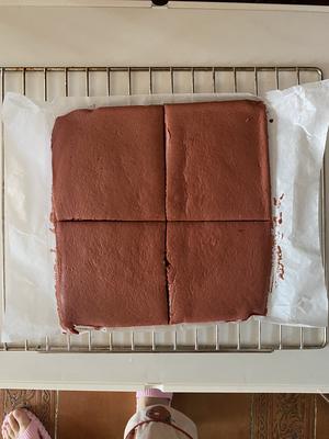 女王红丝绒蛋糕👑送给妈妈的蛋糕的做法 步骤14