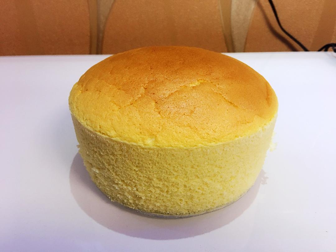 6寸轻芝士蛋糕(乳酪戚风蛋糕)