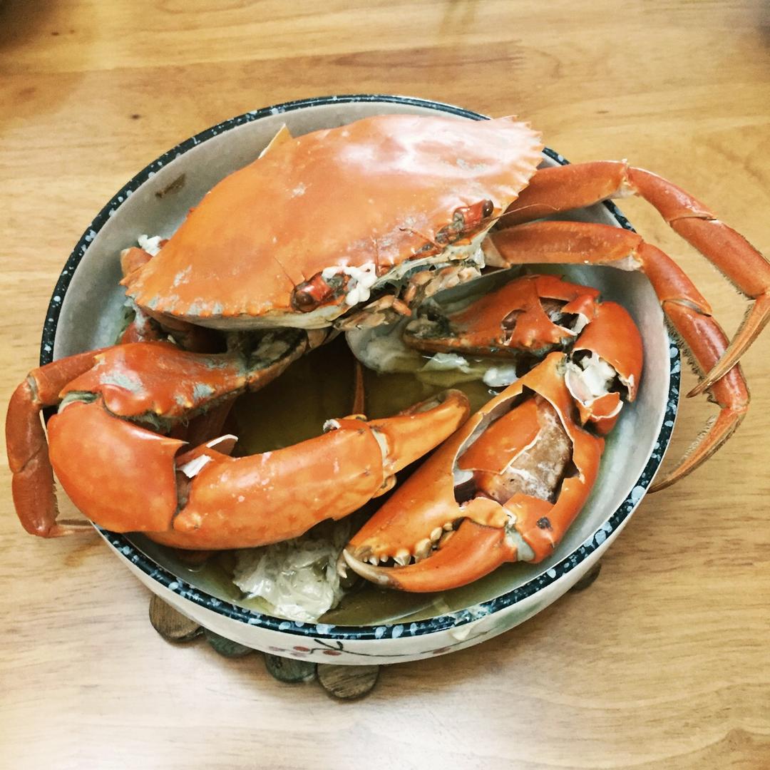 清蒸大闸蟹