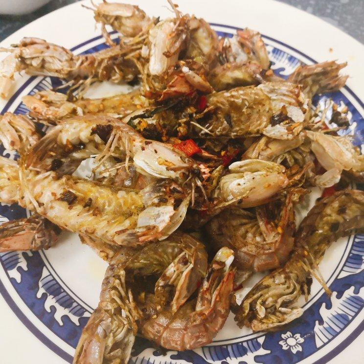 椒盐皮皮虾