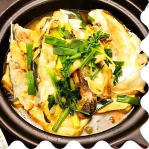 砂锅鱼头豆腐煲的做法 步骤8