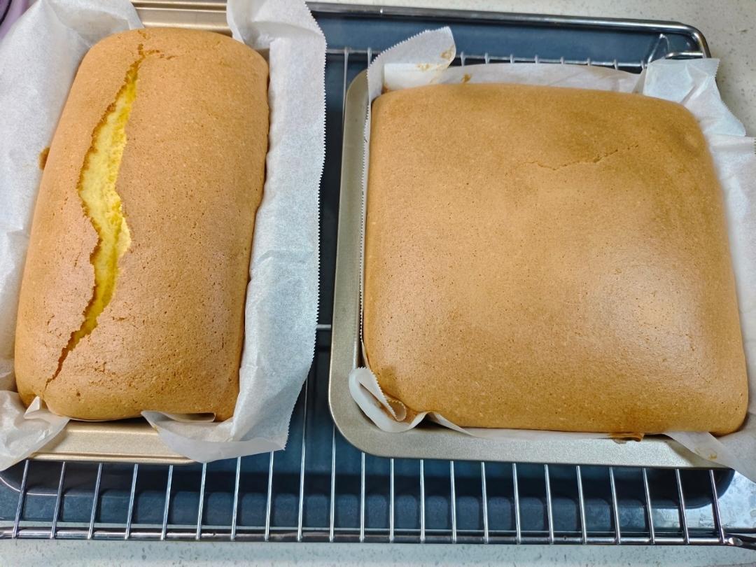 烤箱做蛋糕（戚风蛋糕的做法）