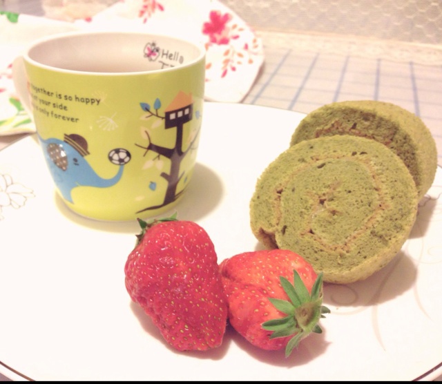 抹茶蛋糕卷
