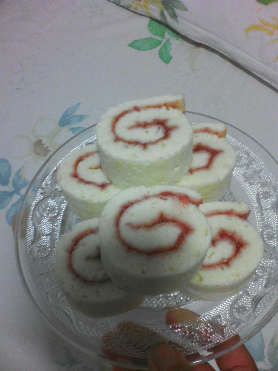 (●—●)大白卷~~白白滴天使蛋糕卷