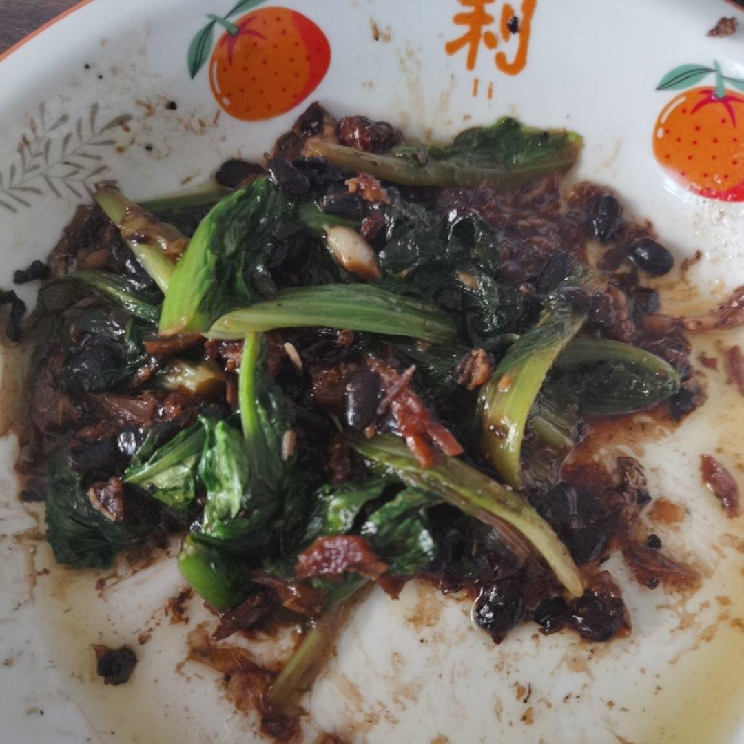 经典粤菜—米饭杀手|豆豉鲮鱼油麦菜